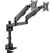my wall HL 51-2 Soporte De Mesa Totalmente Articulado Para 2 Pantallas Planas