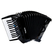 Roland FR-1x BK V-Accordion Zwart