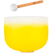 Sela SECCU12E Bol Chantant Cristal Jaune 12" 432 Hz