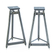 Solidsteel SS-6 Speaker Stands Pair Raw