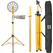 Pronomic DA-45S GD Dartboard Standaard Goud Set incl. Draagtasje