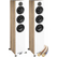 ELAC Debut Reference DFR52 Diffusori Da Pavimento Coppia Bianco/Rovere