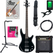 Ibanez GSR180-BK E-Bass Black Starter Set