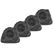 Pronomic SSP-660 GR Casse Acustiche Outdoor Per Giardino 40 Watt, grigio Set da 4