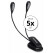 Set de 5 Lampes de Pupitre Showlite Bright Light 4 LED