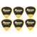 Ibanez PA16MSG-YE Grip Wizard Sand Medium - Pack De 6