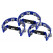 Set De 3 XDrum TM-1 Pandereta De Mano Azul