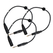 Pronomic Stage JMXM-0.5 Audiokabel Monoklinke/XLR 0,5m Schwarz 3er Set