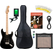 Squier Set Starter Black HSS
