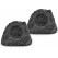 Pronomic SSP-660 GR Altavoces Outdoor para Jardín 40 Vatios, gris Set de 2