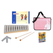 Sonor Early Education Set with Tina and Tobi Booklet, GP Glockenspiel, Pink Music Bag and Crayons