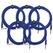 Pronomic Trendline INST-3B Instrument Cable 3m Blue 5x Set