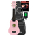 Classic Cantabile US-50 PK Sopraan Ukulele Roze Set