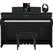 Yamaha CLP-845 B Digitalpiano Zwart Mat Set
