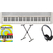 Casio CT-S1WE-76 Casiotone Keyboard White Set