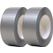 Gerband 246 Gaffa Tape Cloth Adhesive Tape 48mm x 50m Silver Gray 2x Set
