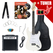 Set de Guitarras Eléctricas Rocktile Banger's Pack White incl. Amplificador, Funda, Afinador, Cable, Correa, Cuerdas y Escuela incl. CD/DVD
