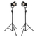 Eurolite LED THA-20PC TRC Faretto Teatro Nero Set Coppia Videoluce