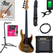 Jet Guitars JJB-300 GD R Gouden Bas Starterset