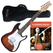Rocktile Sphere Junior E-Gitarre 3/4 Sunburst + Gitarren-Schule