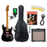 Jet Guitars JS300 Electric Guitar Black Set