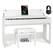 Classic Cantabile DP-S1 WM E-Piano Bianco Opaco Set