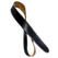 Shaman Standard 04 Cintura in Pelle nera, cucitura bianca liscia