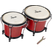 XDrum Bongos Club Weinrot