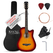 Rocktile WSD-5C-SB Slim Line Set De Guitares Western Sunburst