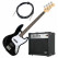 Rocktile Fatboy II BK E-Bass Black Set Amplificatore