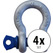 Litecraft Omega Schäkel 3,25 t 4x Set