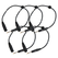 Pronomic Stage JMXM-0.5 Audiokabel Monoklinke/XLR 0,5m Schwarz 5er Set