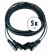 Pronomic Stage IECD-2.5 DMX Hybrid Cable C/DMX 2.5m 5x Set