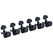 Ortega OTMLOCK6L-GB Clavijas Para Guitarra Negras