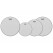 Remo 10" 12" 14" 14" Emperor Coated PLUS Fell Set