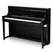 Classic Cantabile UP-1Plus SH Upright E-Piano Zwart Hoogglans