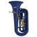 Classic Cantabile KT-30MB MardiBrass Kunststoff Bb-Tuba Matt-blau