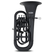 Classic Cantabile KEU-30MS MardiBrass Kunststof Bb-Euphonium Mat Zwart