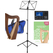 Classic Cantabile H-12 WN Harpe Celtique 12 Cordes Set