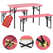 Stagecaptain Hirschgarten Conjunto De Muebles Para Biergarten Para Balcón 117 cm Rosa