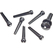 Planet Waves Bridge Pins Black Dot