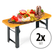 Stagecaptain BB-55 ON Hirschgarten Bierzeltbankerl Orange 2x Set