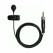 Sennheiser ME 4-N EW Lavalier Clip Microphone, Black, for EW Wireless, Screw-On Mini-Jack
