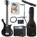 Rocktile TB-4 MBK Traveler E-Bass Matte Black Super Set