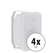 McGrey OLS-5251WH Outdoor Speaker 50 Watt White 4x Set