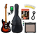Jet Guitars JS300 Electric Guitar Sunburst Set