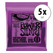 Ernie Ball 2220 Power Slinky 5x Set