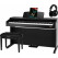 Classic Cantabile DP-210 SM E-Piano Zwart Mat Set incl. Bank, Koptelefoon en School