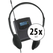 Pronomic Silent Guide Economy 25x Set