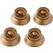 Gibson Top Hat Knobs Gold 4 pc.